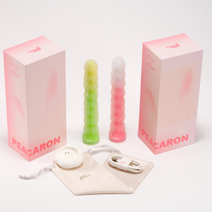PinkPunch PEACARON 3D振動ディルド